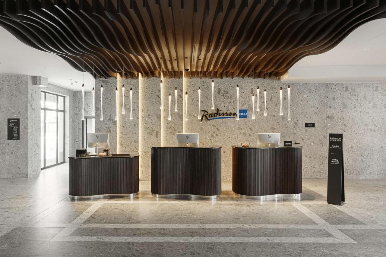 Radisson Blu Resort & Conference Center, Ostroda Mazury Exteriör bild The new design of the hotel lobby